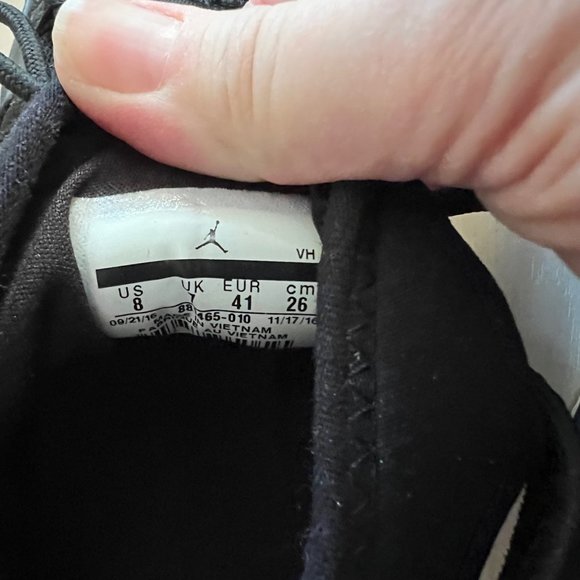 Nike Jordan Formula 23 Men's Shoes Black Size 8 - Picture 6 of 10